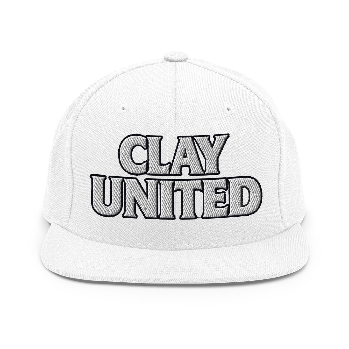 Snapback Hat | Clay United | Crest Logo