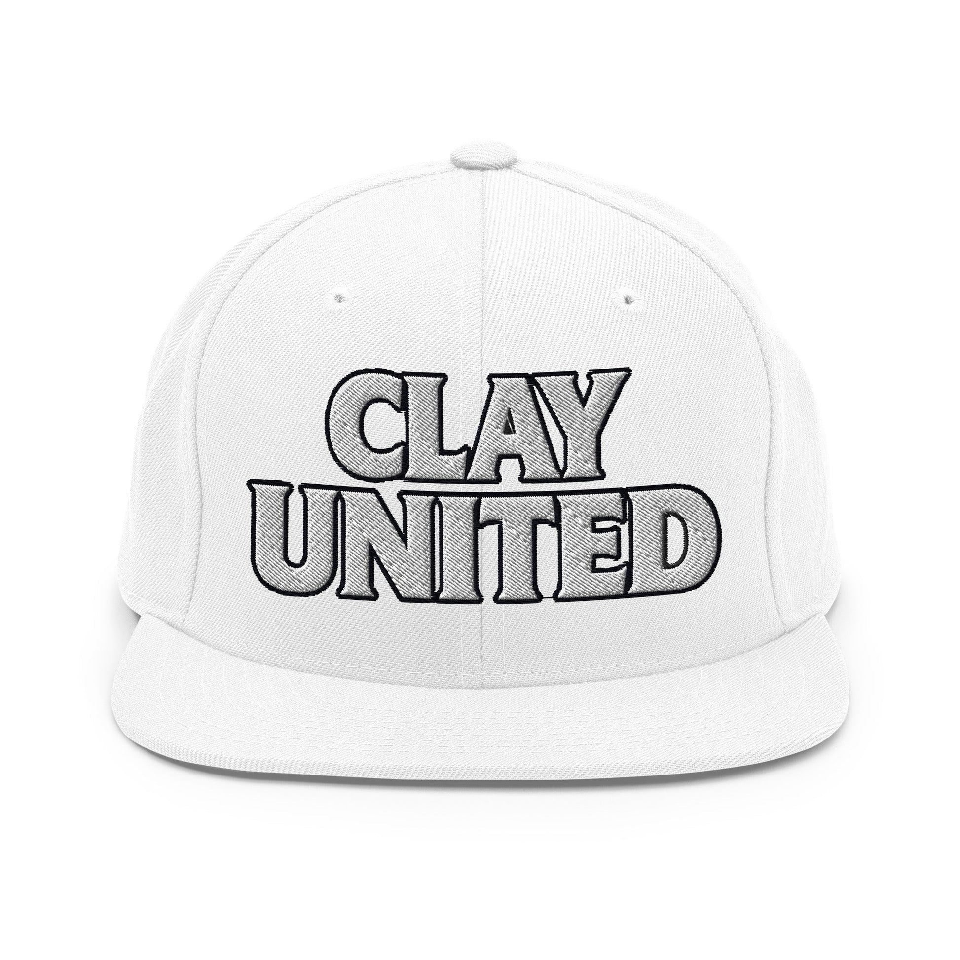 Snapback Hat | Clay United | Crest Logo
