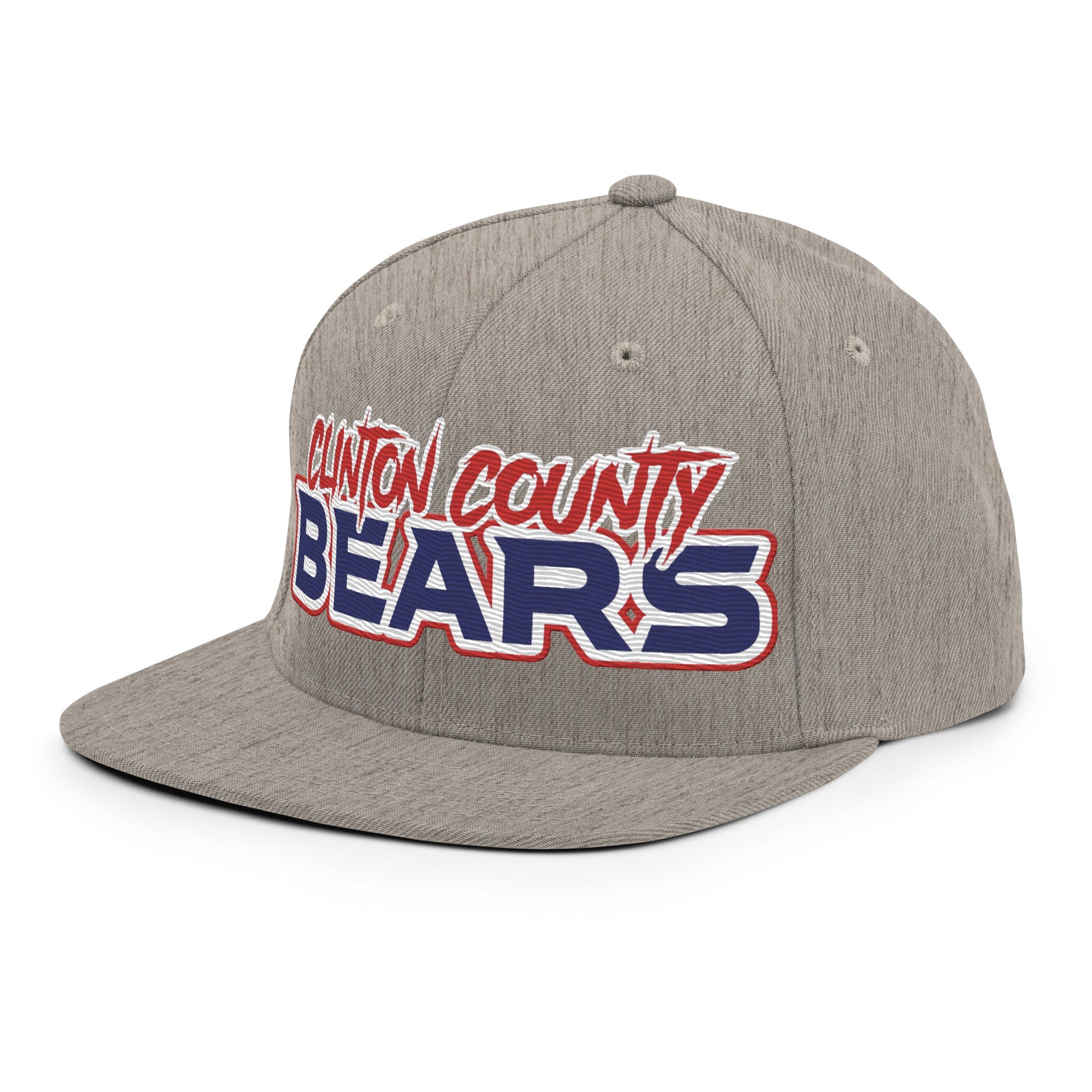 Snapback Hat | CLINTON COUNTY BEARS | Script Logo