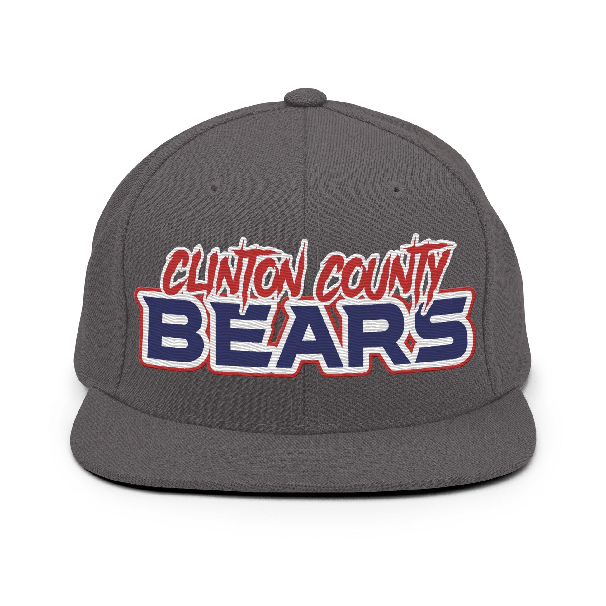 Snapback Hat | CLINTON COUNTY BEARS | Script Logo