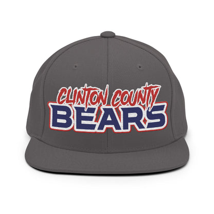 Snapback Hat | CLINTON COUNTY BEARS | Script Logo