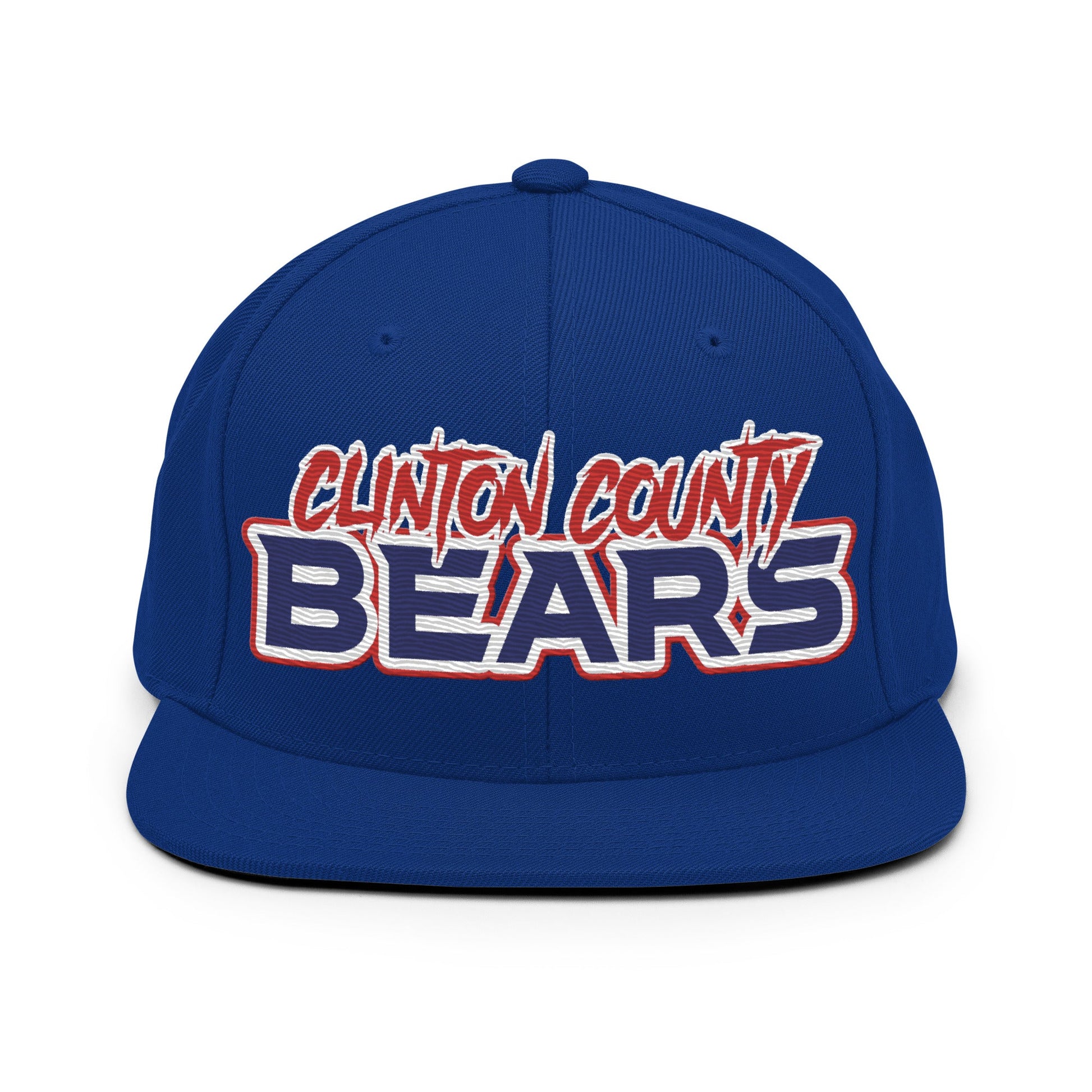 Snapback Hat | CLINTON COUNTY BEARS | Script Logo