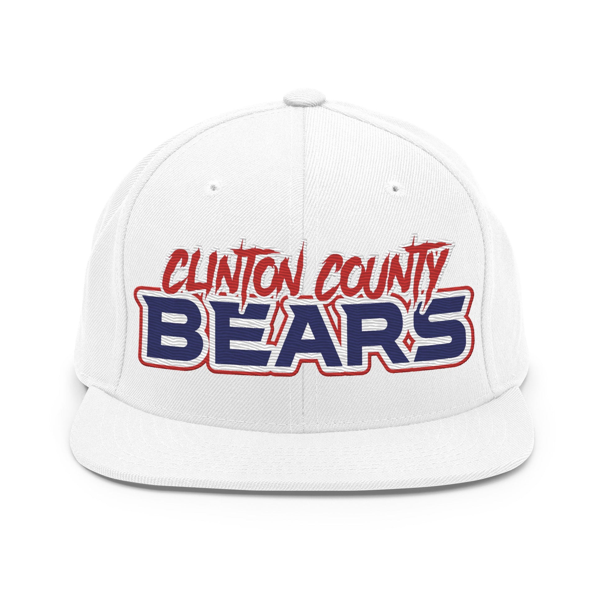 Snapback Hat | CLINTON COUNTY BEARS | Script Logo