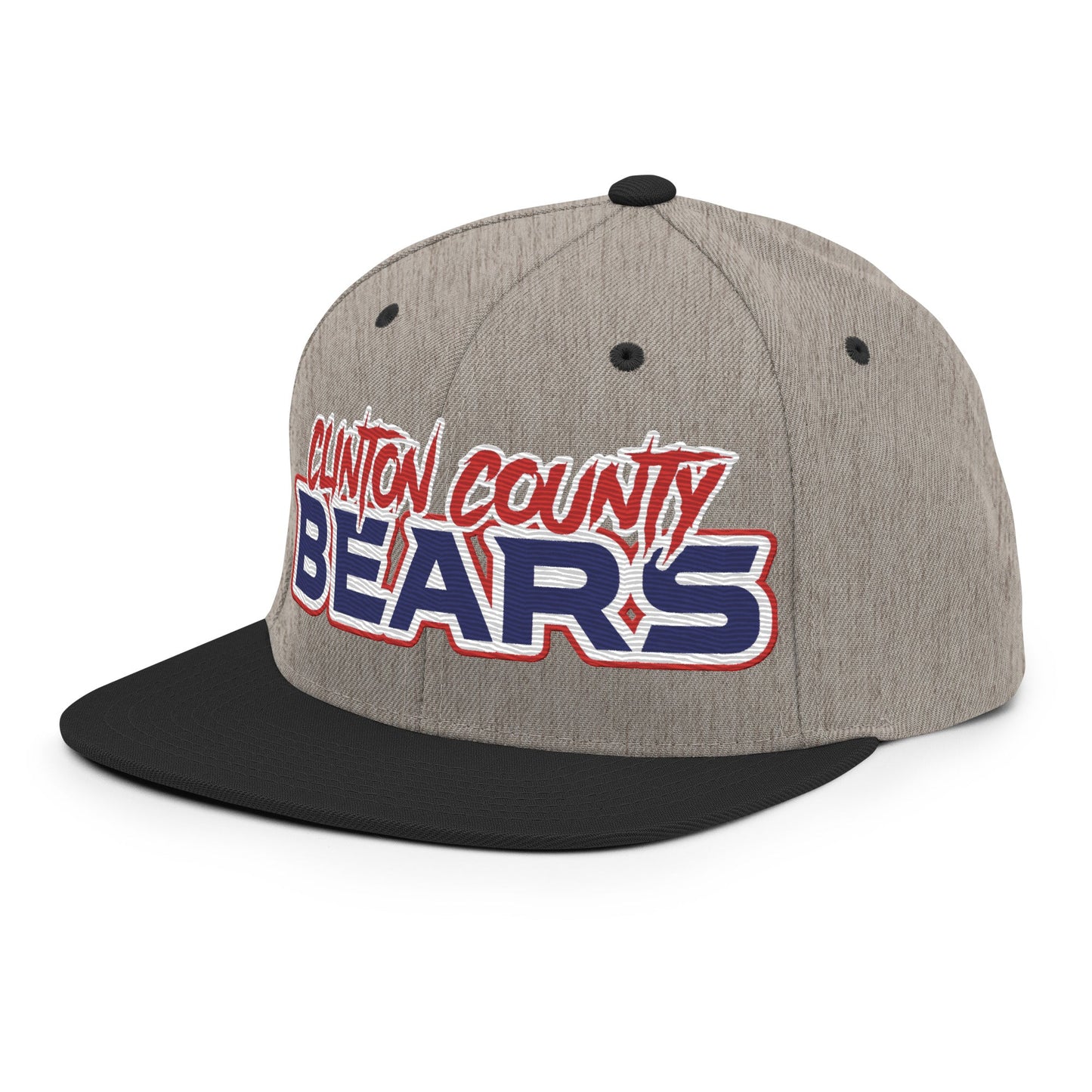 Snapback Hat | CLINTON COUNTY BEARS | Script Logo