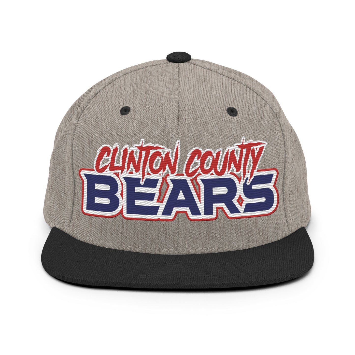 Snapback Hat | CLINTON COUNTY BEARS | Script Logo
