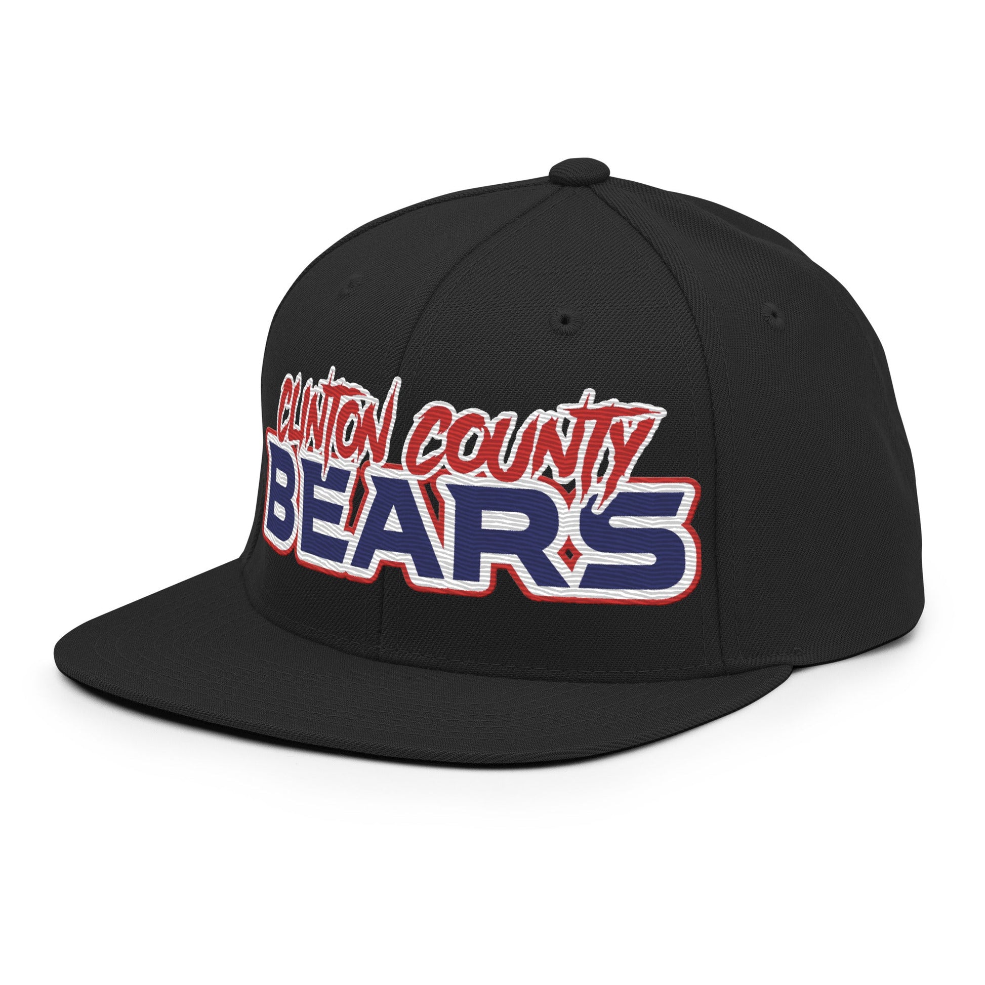 Snapback Hat | CLINTON COUNTY BEARS | Script Logo