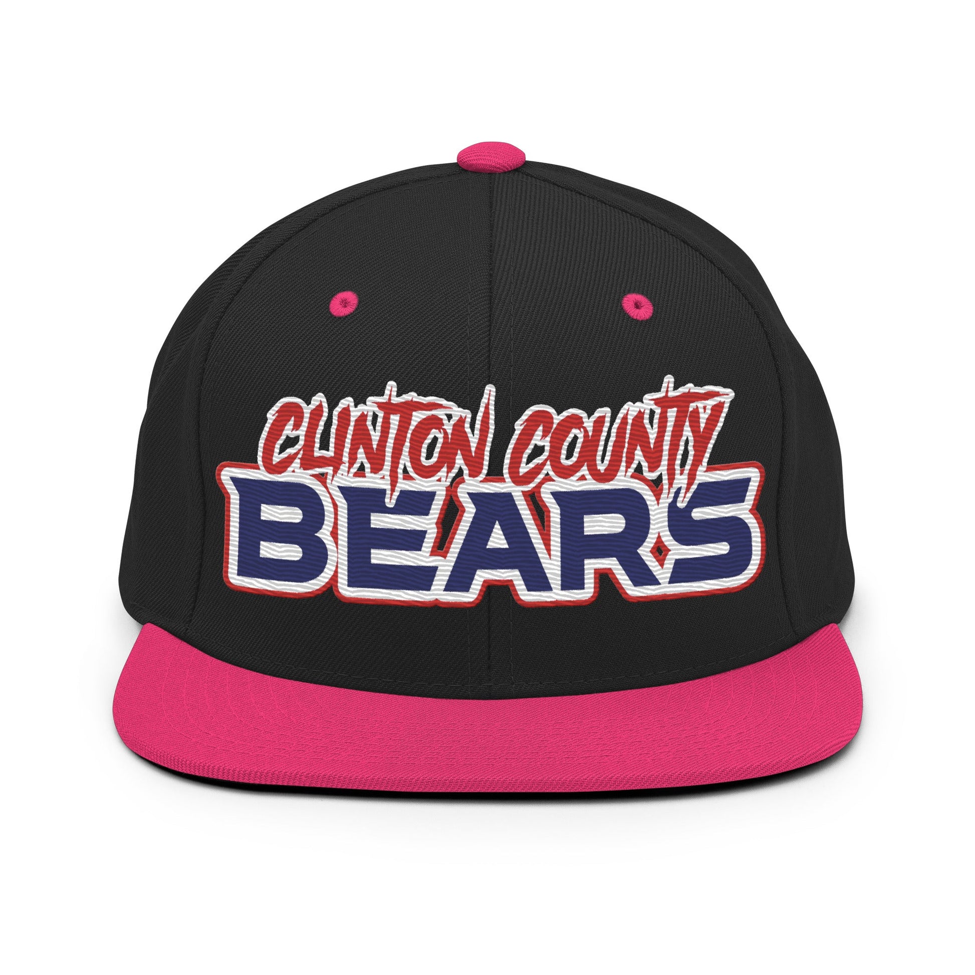 Snapback Hat | CLINTON COUNTY BEARS | Script Logo