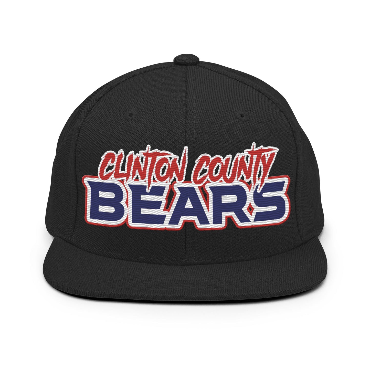 Snapback Hat | CLINTON COUNTY BEARS | Script Logo