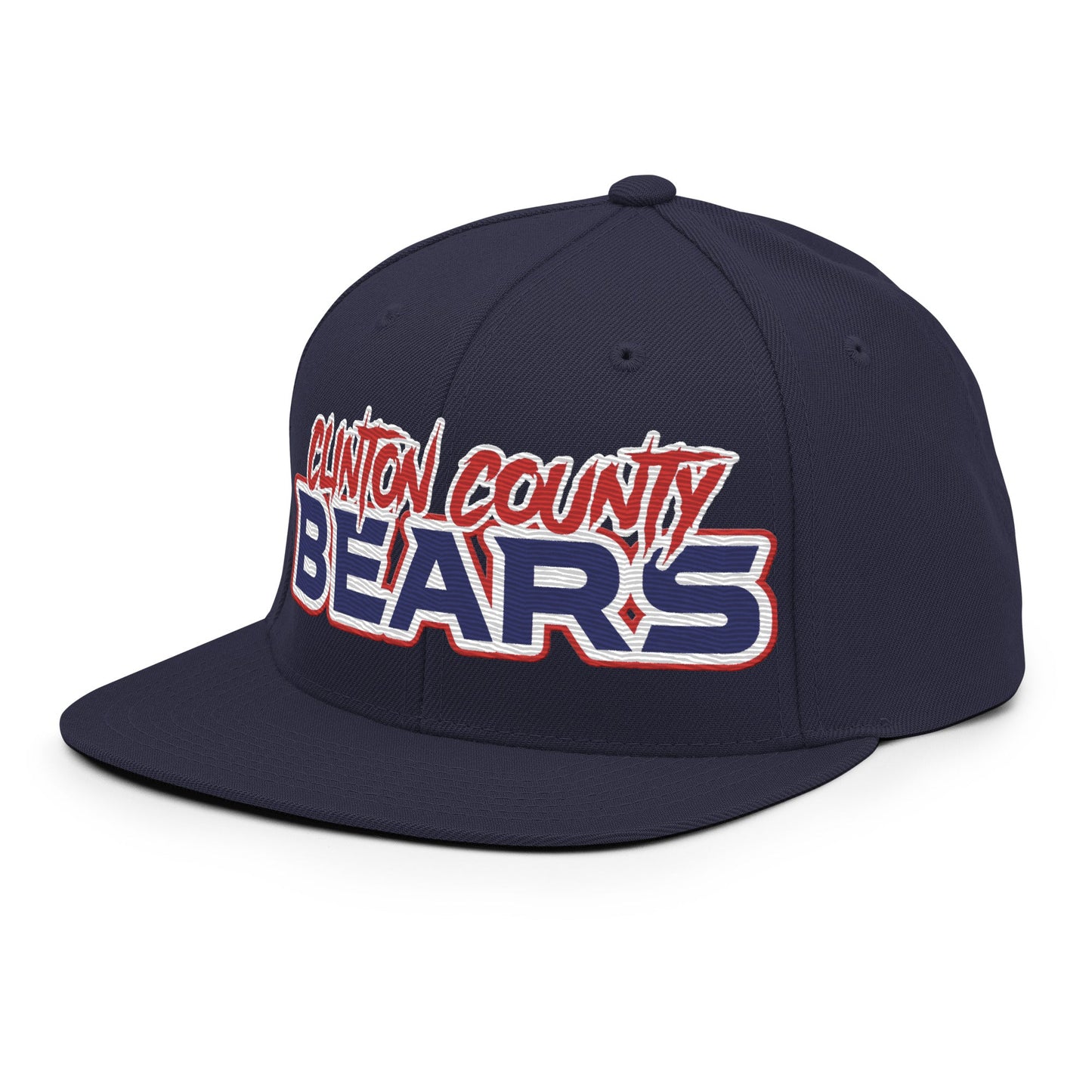 Snapback Hat | CLINTON COUNTY BEARS | Script Logo