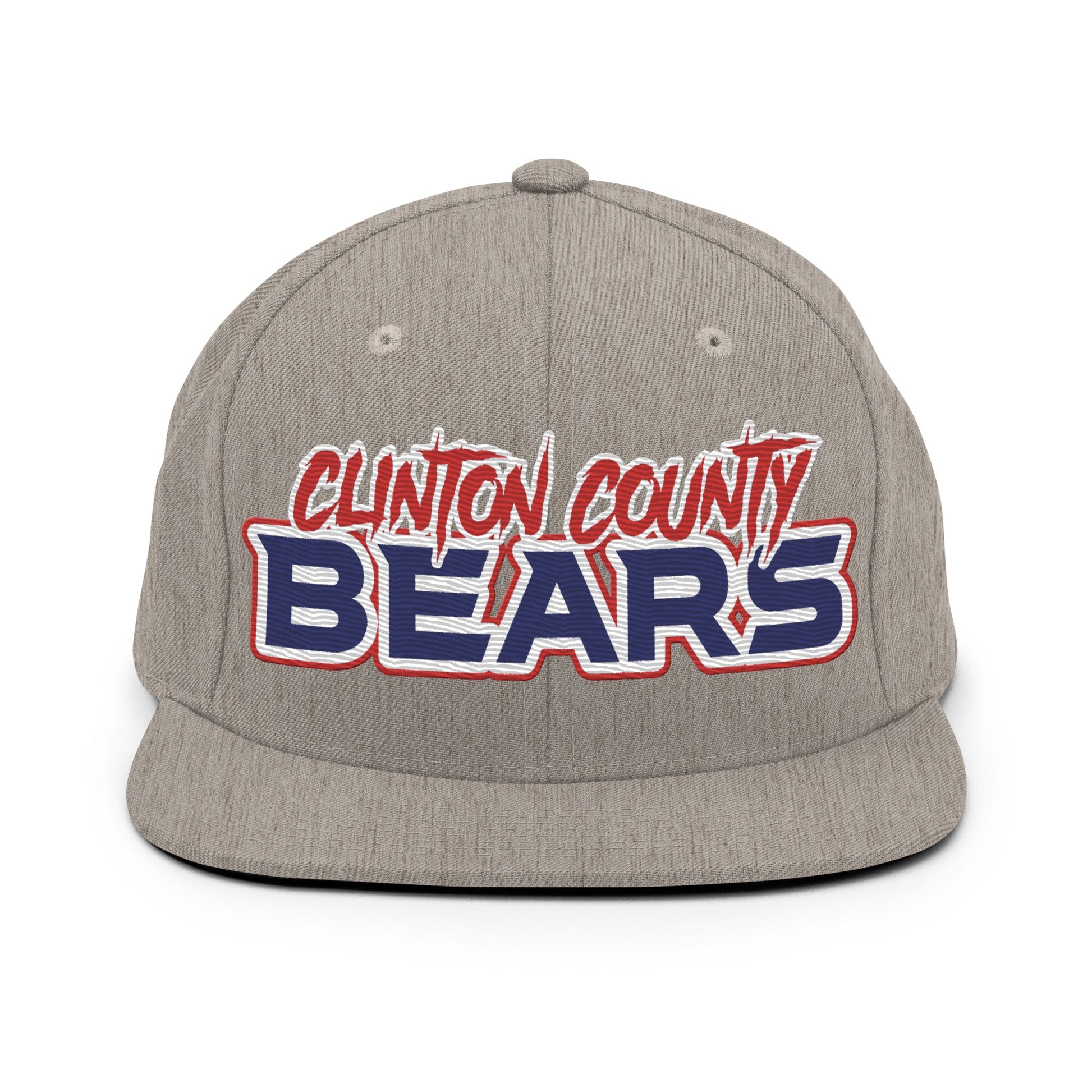 Snapback Hat | CLINTON COUNTY BEARS | Script Logo