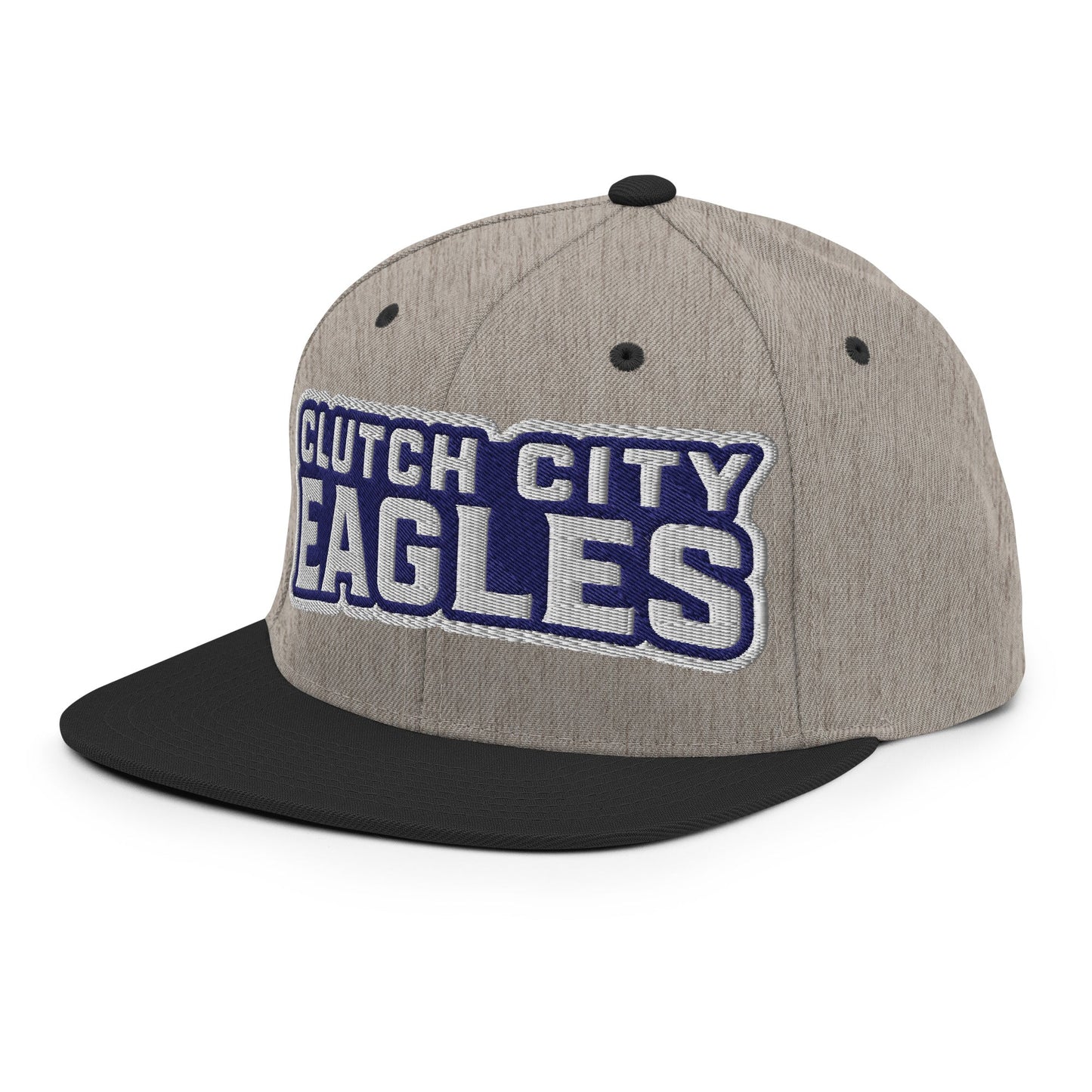 Snapback Hat | Clutch City College Prep | Shield Logo