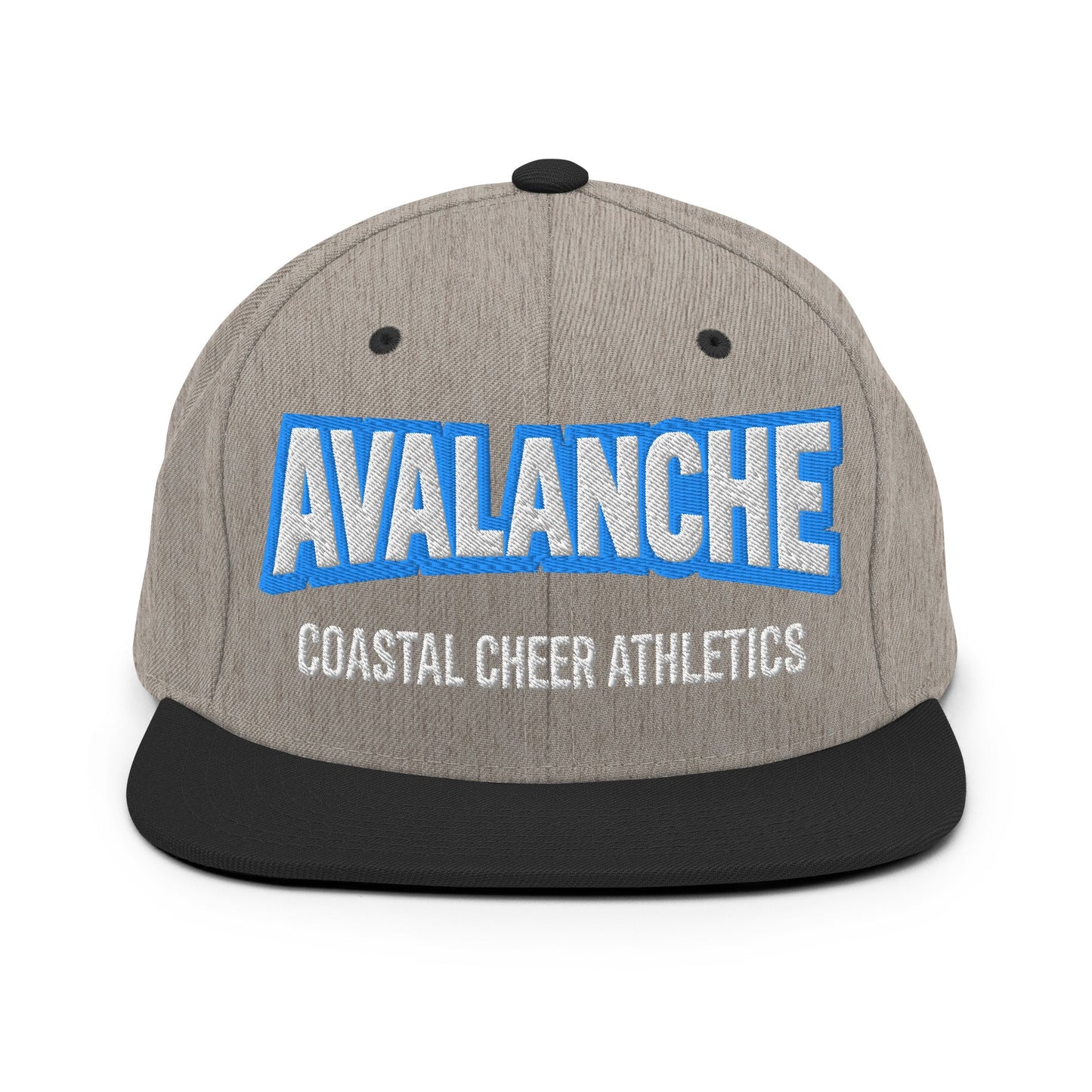 Snapback Hat | Coastal Cheer Athletics Avalanche | Alt Logo