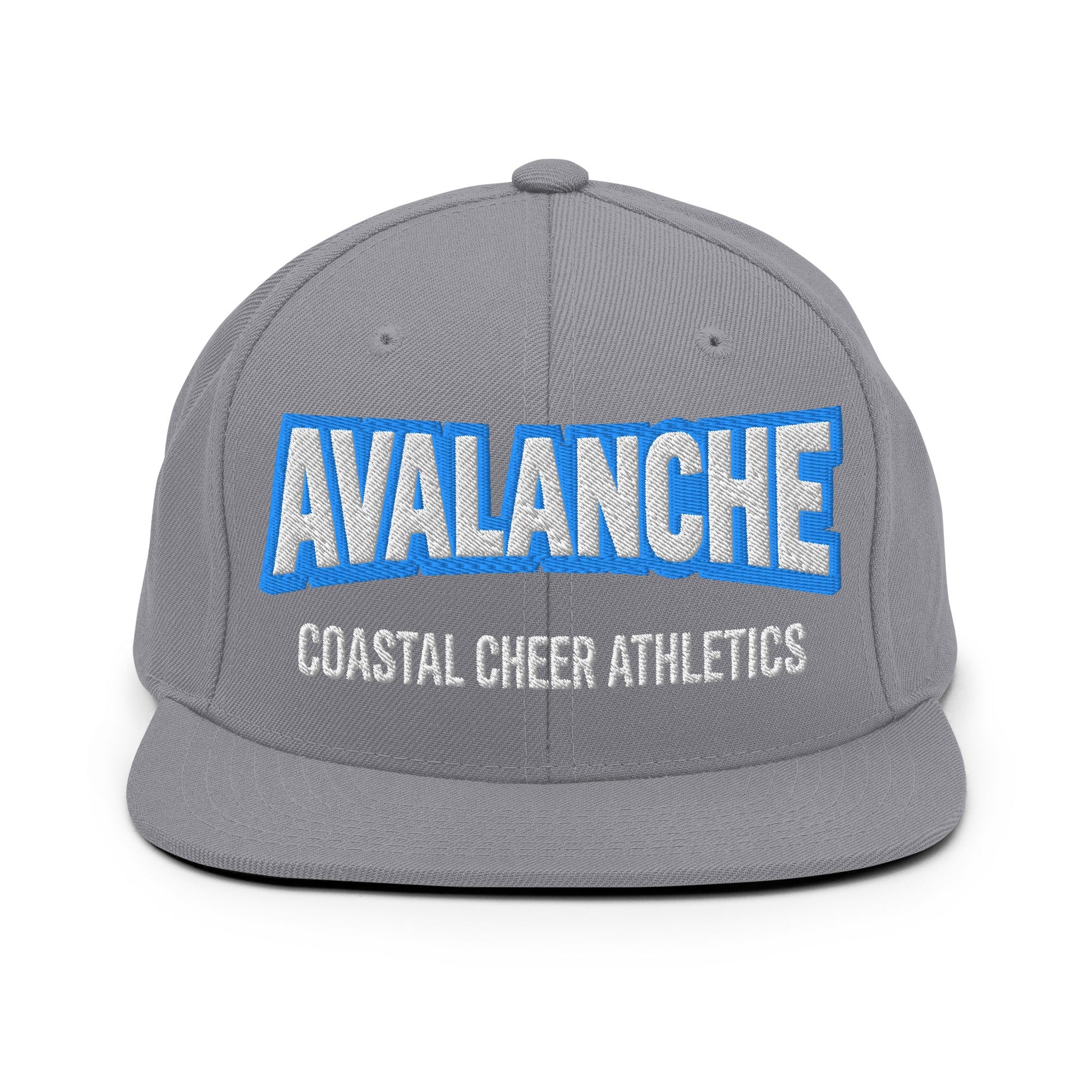 Snapback Hat | Coastal Cheer Athletics Avalanche | Alt Logo