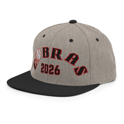 Snapback Hat | Cobras '26 | Minor Div Logo