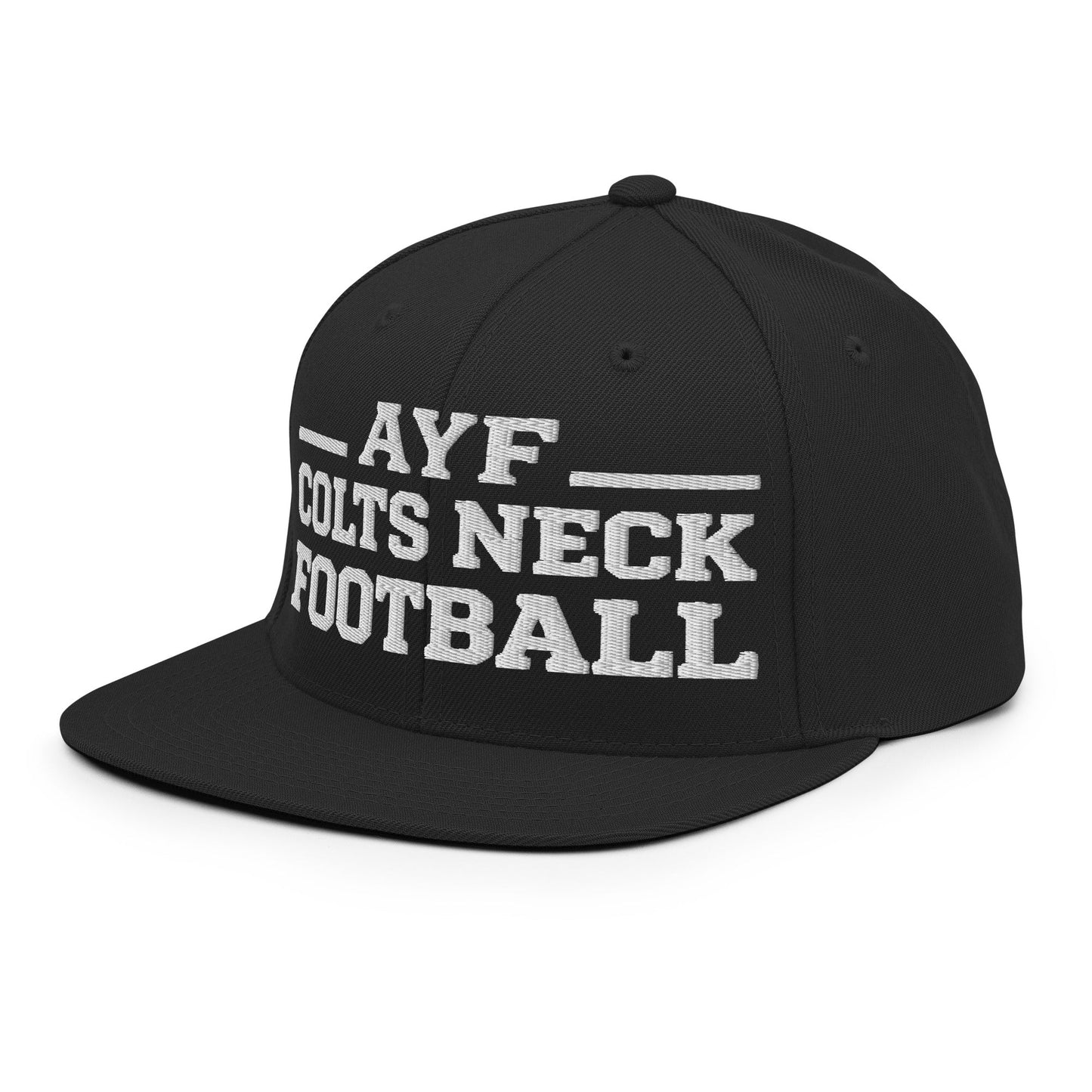 Snapback Hat | Colts Neck Cougars | Youth Tackle Football (AYF) | Varsity Badge Logo
