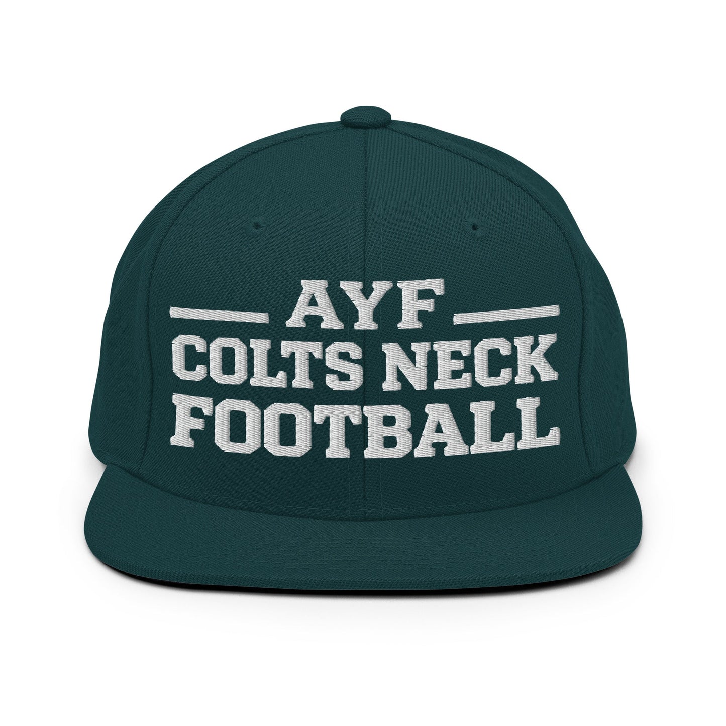 Snapback Hat | Colts Neck Cougars | Youth Tackle Football (AYF) | Varsity Badge Logo