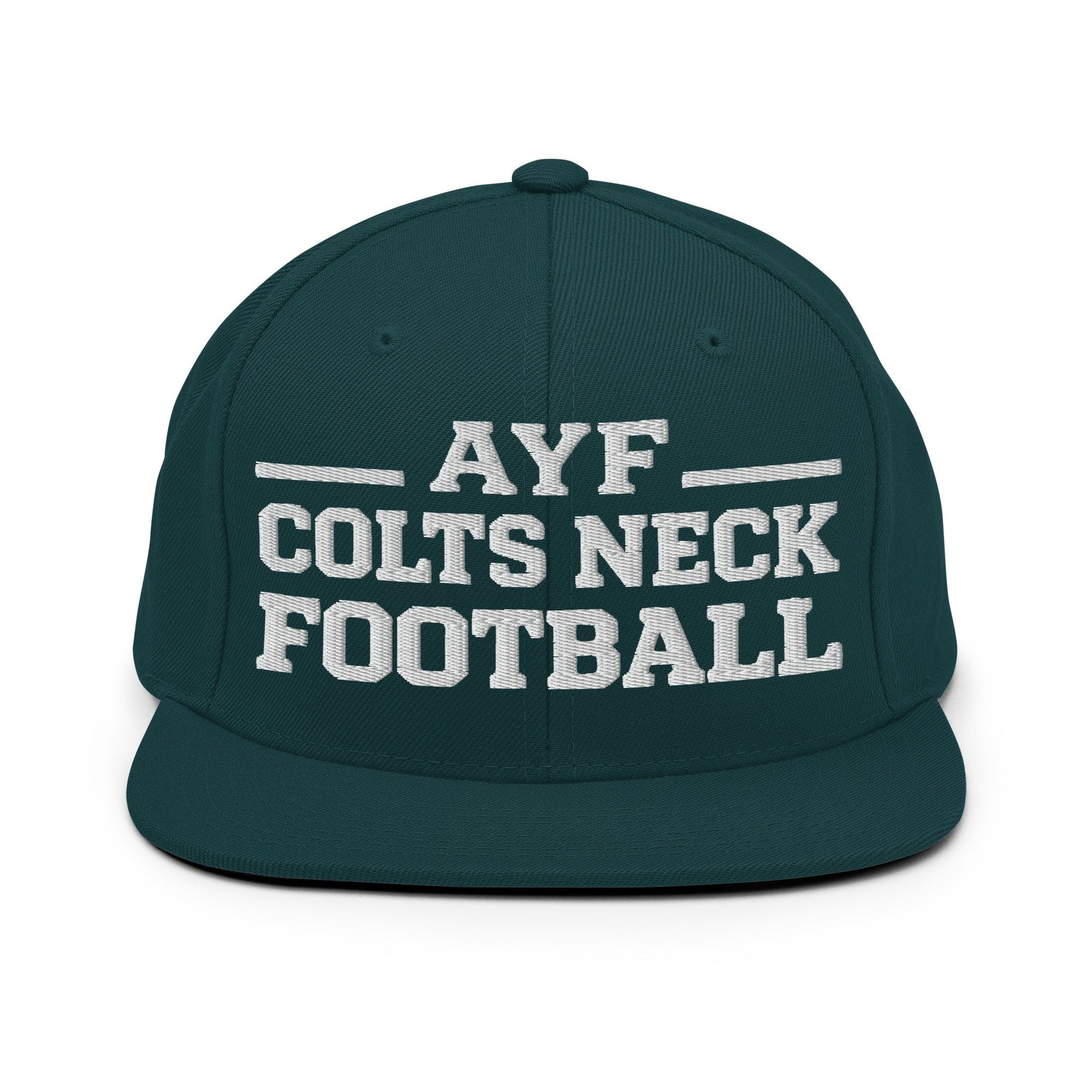 Snapback Hat | Colts Neck Cougars | Youth Tackle Football (AYF) | Varsity Badge Logo