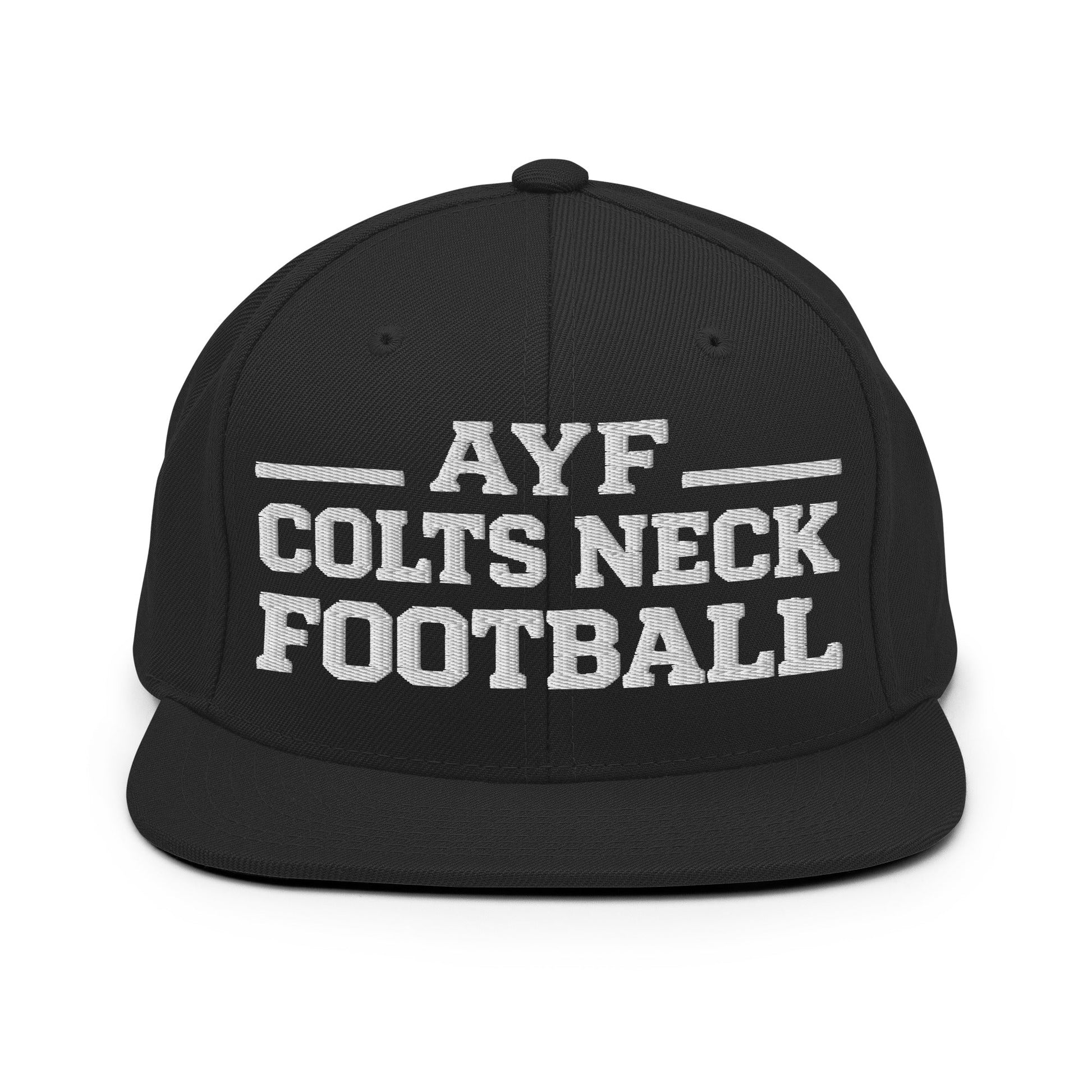 Snapback Hat | Colts Neck Cougars | Youth Tackle Football (AYF) | Varsity Badge Logo