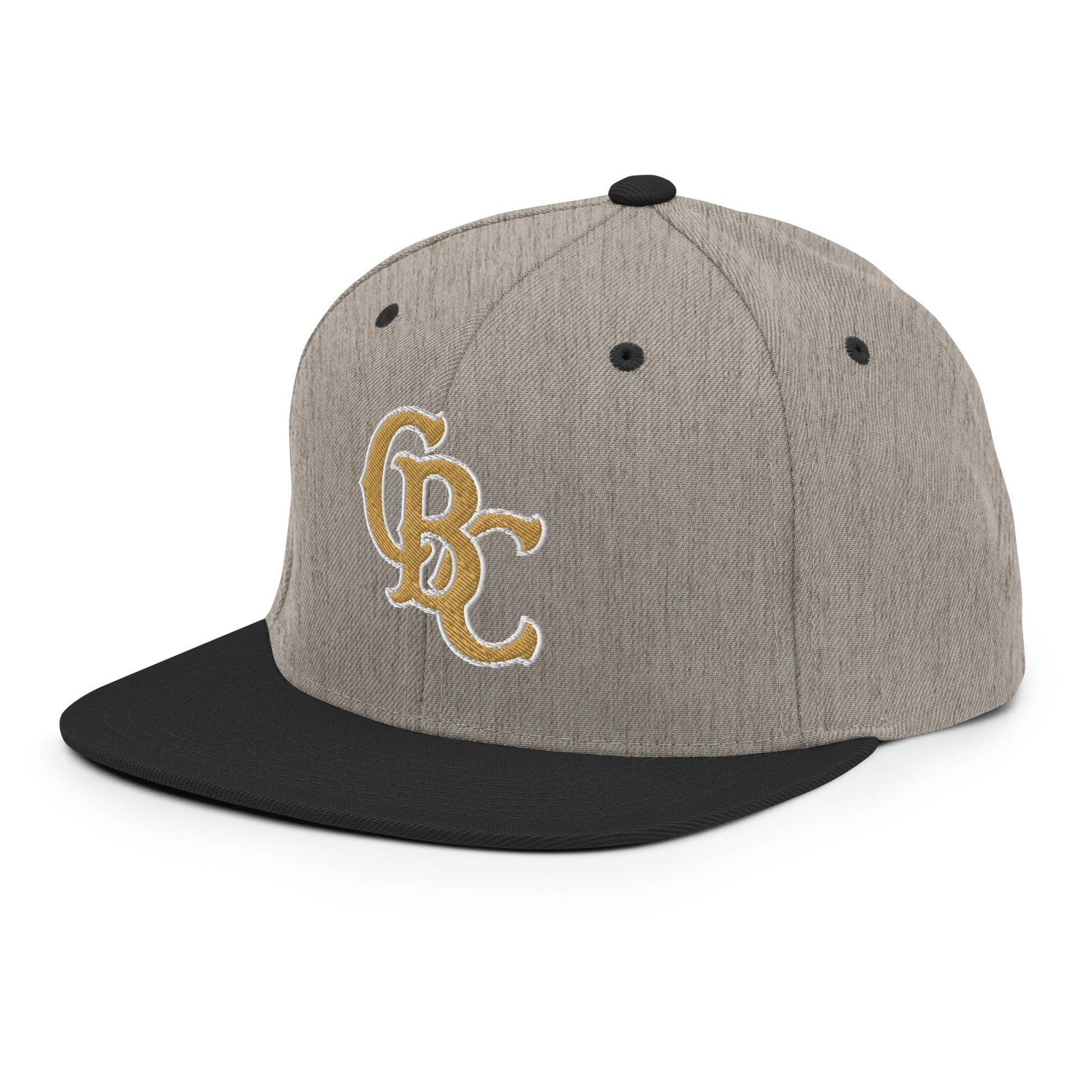 Snapback Hat | Cougar Baseball Club | CBC Gold Logo