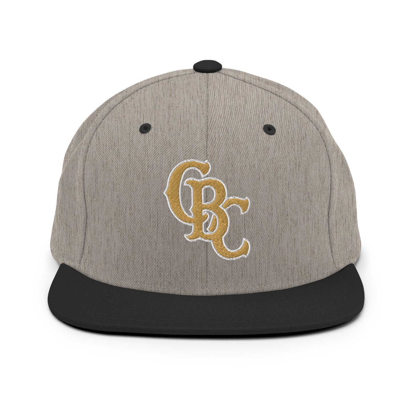Snapback Hat | Cougar Baseball Club | CBC Gold Logo