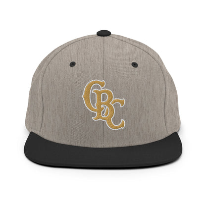 Snapback Hat | Cougar Baseball Club | CBC Gold Logo