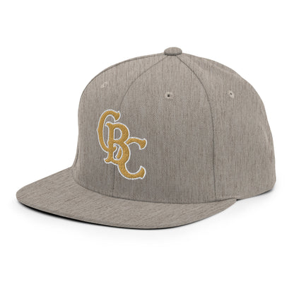 Snapback Hat | Cougar Baseball Club | CBC Gold Logo