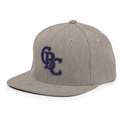Snapback Hat | Cougar Baseball Club | CBC Navy Logo