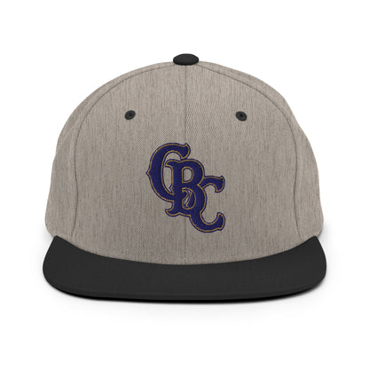 Snapback Hat | Cougar Baseball Club | CBC Navy Logo
