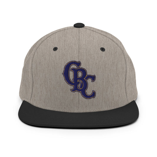 Snapback Hat | Cougar Baseball Club | CBC Navy Logo