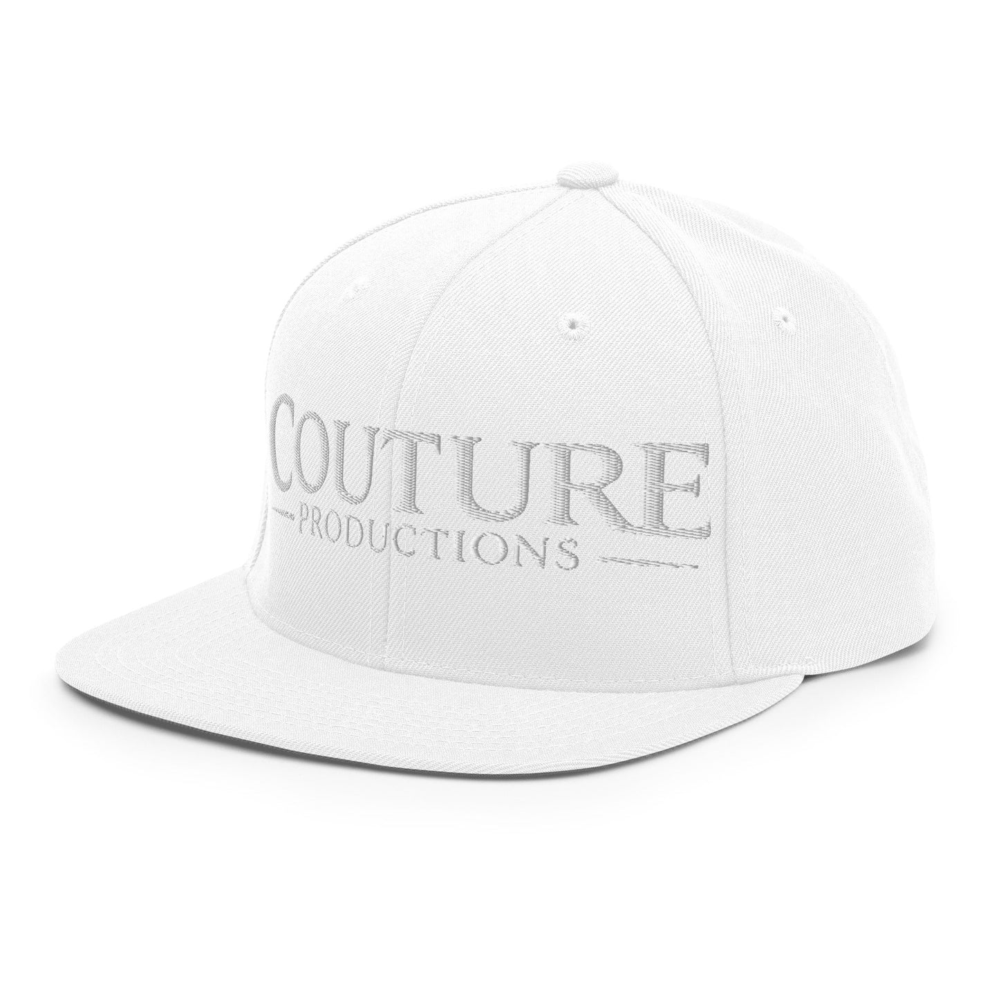 Snapback Hat | Couture Productions | Couture Shield Logo