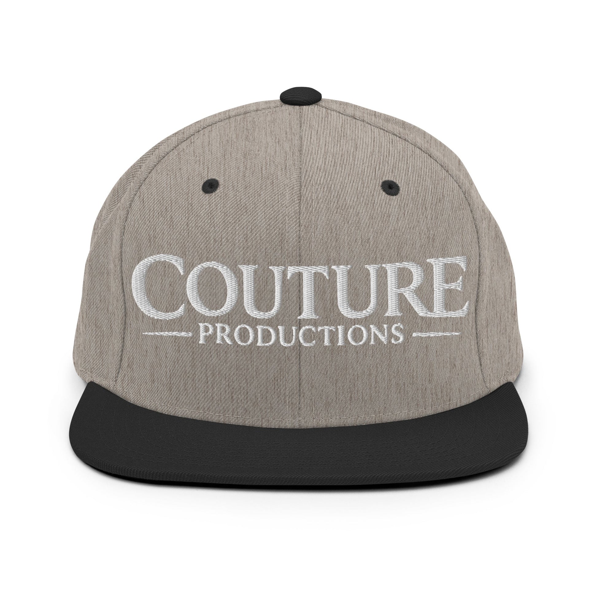 Snapback Hat | Couture Productions | Couture Shield Logo