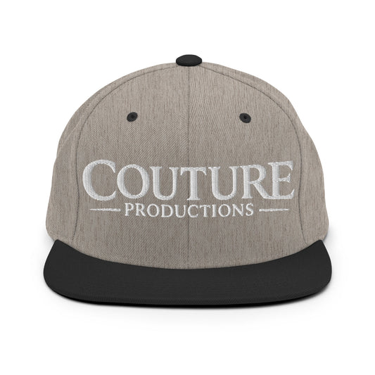 Snapback Hat | Couture Productions | Couture Shield Logo