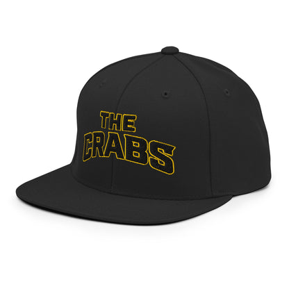Snapback Hat | Crabs lax | Badge Logo