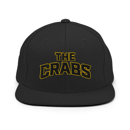 Snapback Hat | Crabs lax | Badge Logo
