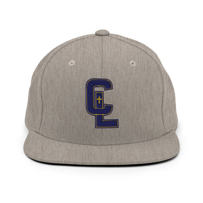 Snapback Hat | Crean Lutheran Softball | CL Monogram Logo