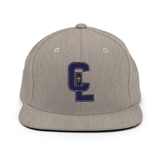 Snapback Hat | Crean Lutheran Softball | CL Monogram Logo