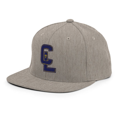 Snapback Hat | Crean Lutheran Softball | CL Monogram Logo