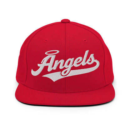 Snapback Hat | Cross City Angels | Halo Crest Logo