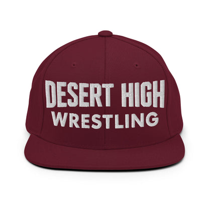 Snapback Hat | Desert High Scorpions | Modern Script Logo