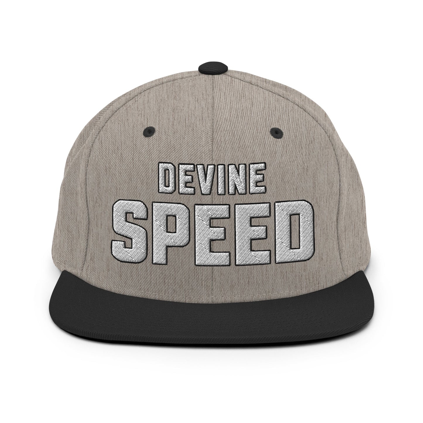 Snapback Hat | Devine Speed | Script Logo