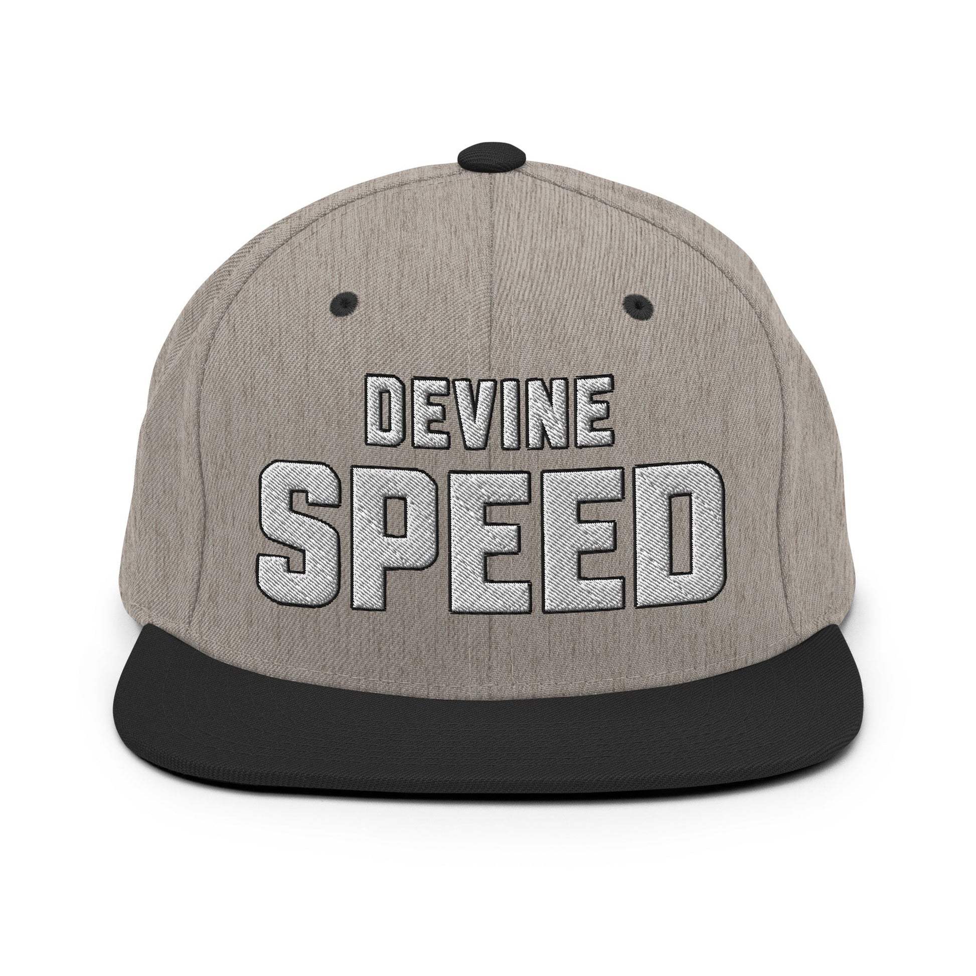 Snapback Hat | Devine Speed | Script Logo