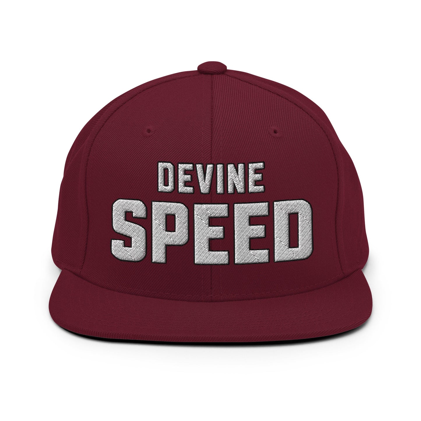 Snapback Hat | Devine Speed | Script Logo