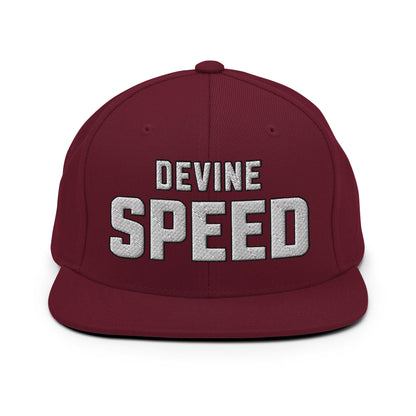 Snapback Hat | Devine Speed | Script Logo