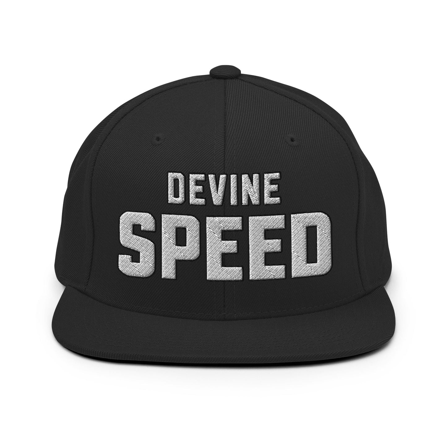 Snapback Hat | Devine Speed | Script Logo