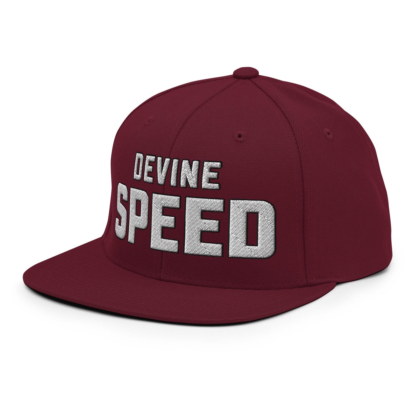 Snapback Hat | Devine Speed | Script Logo