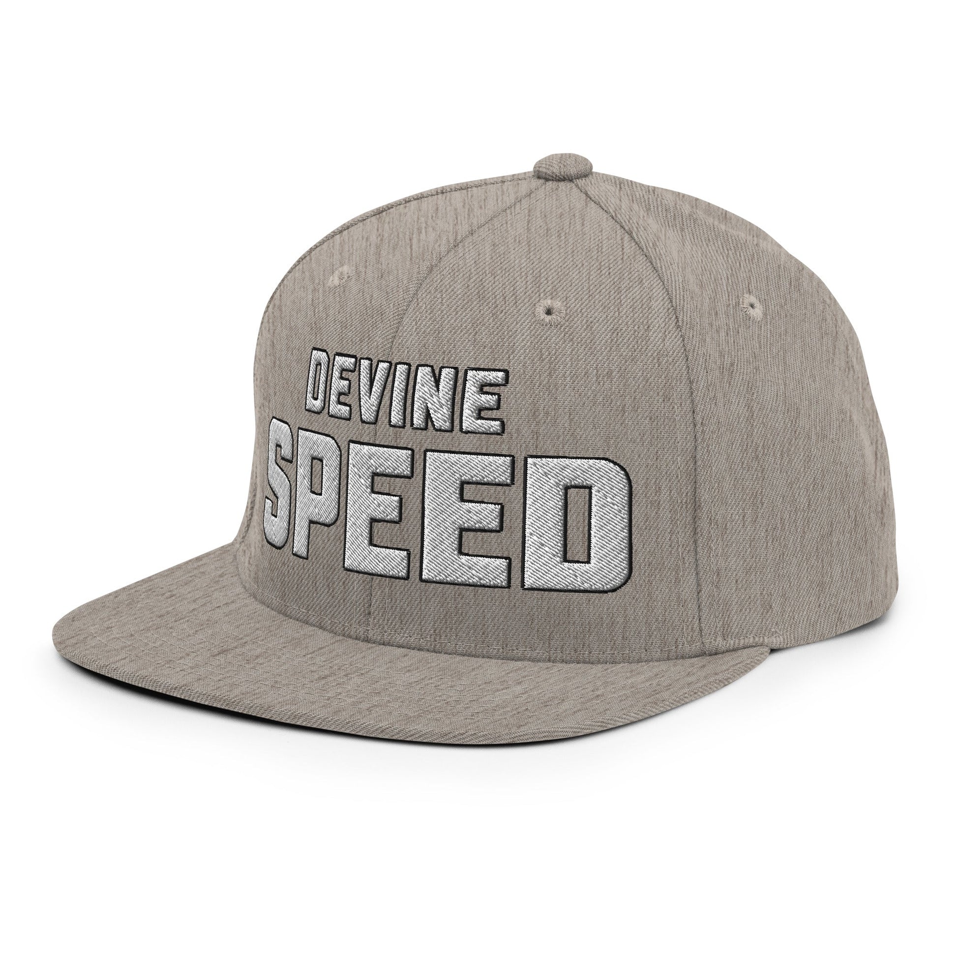 Snapback Hat | Devine Speed | Script Logo