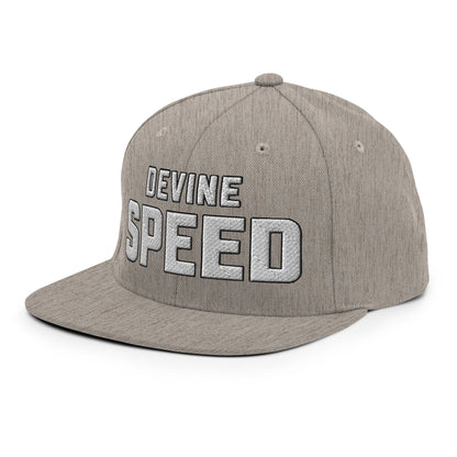 Snapback Hat | Devine Speed | Script Logo