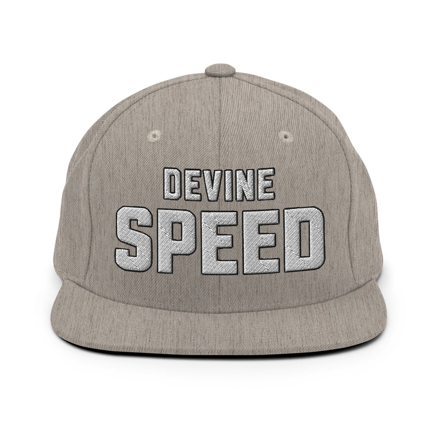 Snapback Hat | Devine Speed | Script Logo