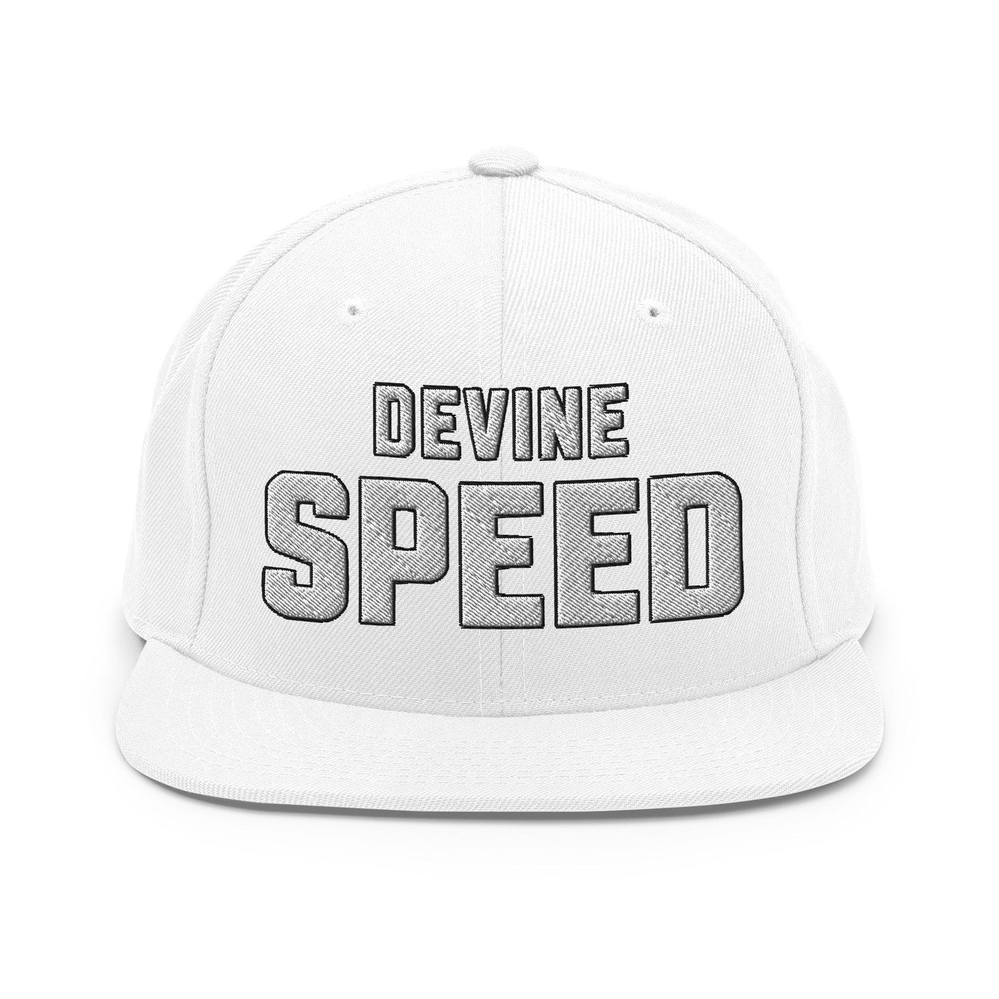 Snapback Hat | Devine Speed | Script Logo