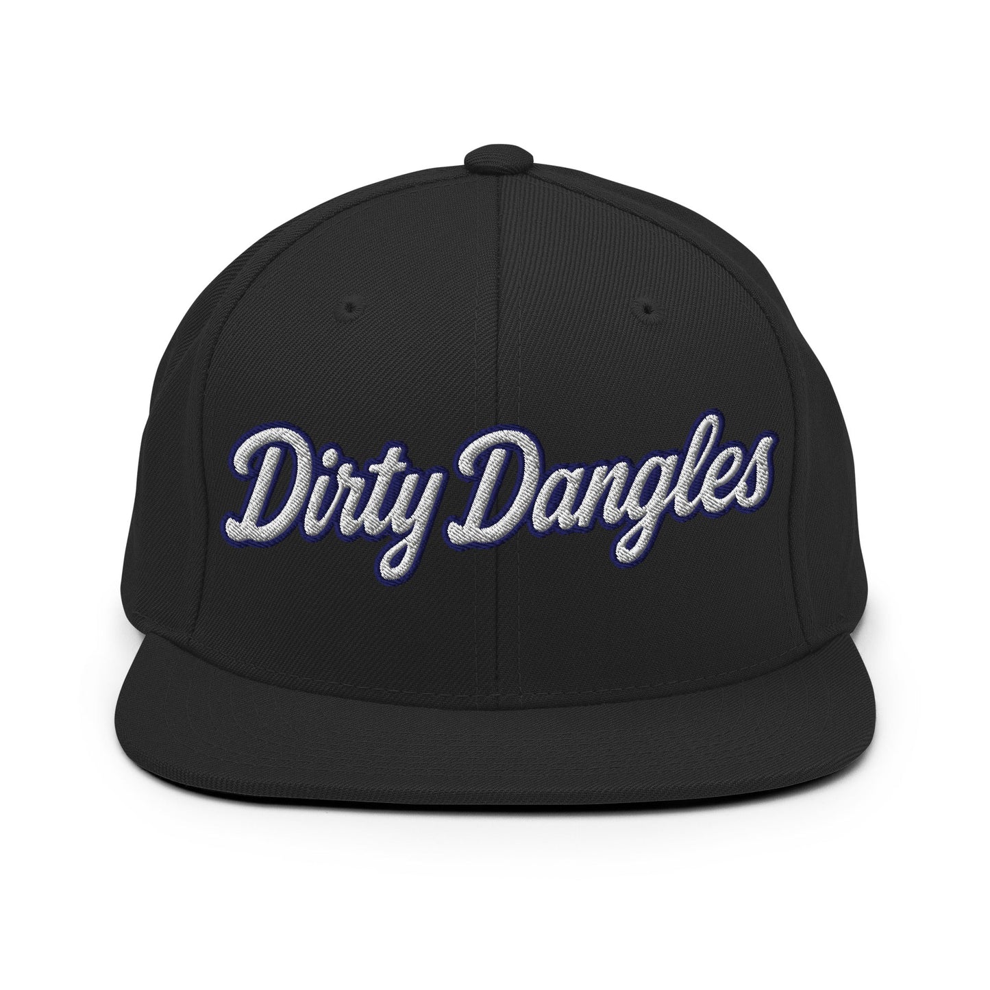 Snapback Hat | Dirty Dangles | Script Logo